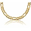 Yellow Gold Figaro Men's Chain