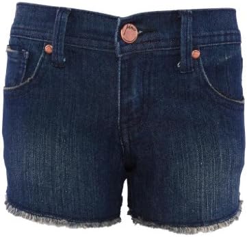 Pinc Premium Big Girls' 5 Pocket Short 6 Dark Wash