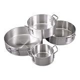 24 Qt. Brazier, 4 Gauge Heavy Duty Aluminum Brazier