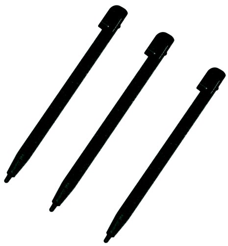 Licensed Stylus Triple Pack: Black (Nintendo DS Lite)