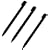 Licensed Stylus Triple Pack: Black (Nintendo DS Lite)