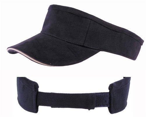 GOLF CAP Sonnenschild Klettverschluss blau