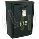 NUSET 3 Letter Wall Mount Key Storage Lock Box (2051)
