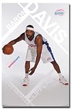 LOS ANGELES CLIPPERS BARON DAVIS 22.5X34 POSTER 4636