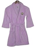 Sweet n Sassy - Toddler Girls Microfiber Frog Robe, Lavender (Size 3T)
