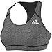 adidas Performance Women's Techfit Bra, X-Large, Dark Grey/Colored Heather/Print