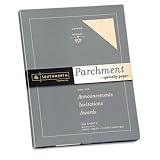 More details of product: Southworth Colors + Textures Fine Parchment Paper, 24#, 8.5 x 11Inches Inches, Copper, 100 per Pack (P894CK)