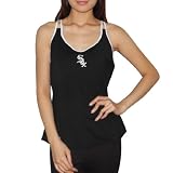 Womens MLB Chicago White Sox Soft & Comfortable Camisole / Summer Tank Top - Black (Size: XL)