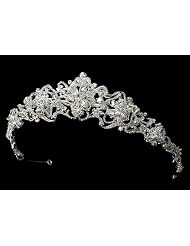 Wedding Tiara Bridal Headband with Swarovski Crystal 283 by USABride