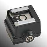 ePhoto Hot Shoe Sync Adapter to Standard Flash Shoe with PC C for Minolta,  ....