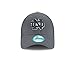 NCAA Notre Dame Fighting Irish New Era College The League Graph Pop Adjustable Cap, One Size, Graphite