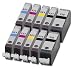 MoreInks CLI-521 / PGI-520 WITH CHIP - 10 Item Multipack Compatible Ink Cartridges for Canon Pixma IP3600 IP4600 IP4700 MP540 MP560 MP620 MP630 MP640 MX860 MP980 and MP990 - Fully Chipped, Ready For Use, No Fuss!