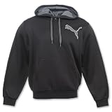 PUMA SMU Men's Hooded Sweatshirt, Black/Dk Shadow