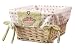 Baby : Lambs & Ivy Basket Liner in Swan Lake