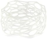 Nervous System "Interstice" White Nylon Bangle Bracelet Size Medium