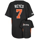 Majestic Miami Marlins Jose Reyes Jersey - Boys 8-20