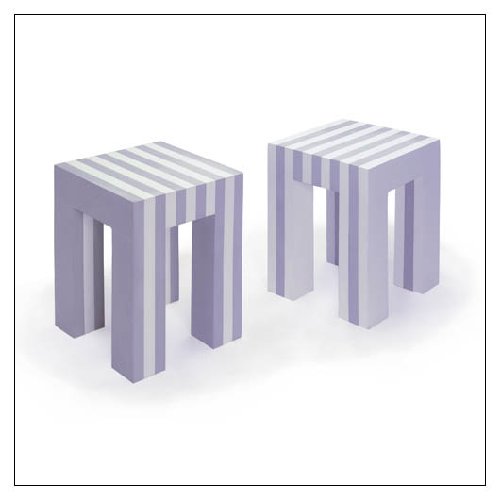 Childrens Toyshop  Toys : Offi & Co. EVA Foam Stools (SET OF 2), color = Gray and White Tall