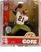 Frank Gore #21 San Francisco 49'ers White Jersey Variant Chase Alternate McFarlane NFL Series 16 Action Figure
