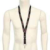 Chicago Bulls Removable Key Chain / Lanyard Combo Set