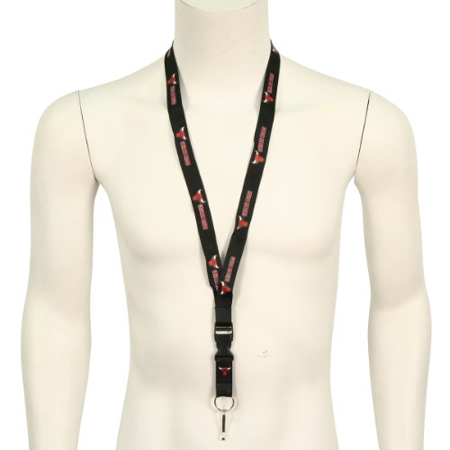 Chicago Bulls Removable Key Chain / Lanyard Combo Set