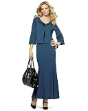 Newport News High waist trumpet skirt