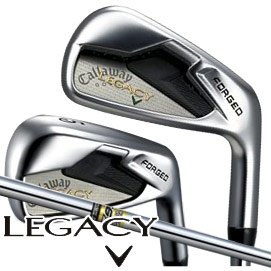 Callaway（キャロウェイ）レフティ用 LEGACY（レガシー）軟鉄アイアン トゥルーテンパーGS95 スチールシャフト装着 単品（#3、4、AW、SW） AW S
