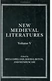 New Medieval Literatures: Volume V: Vol 5