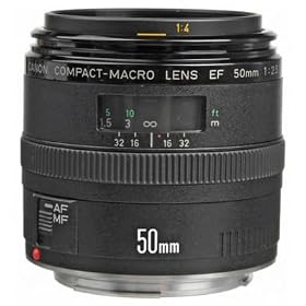 Canon EF 50mm f/2.5 Compact Macro Lens