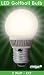 EvenLight - LED Golfball Lampe, 2 Watt, E 27 Fassung mit großem Gewinde