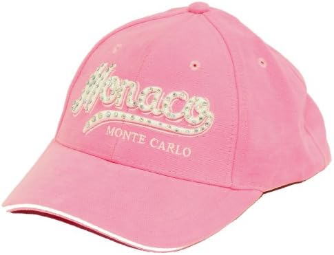 Souvenirs of France - Monaco Paste Women's Cap - Adjustable size - Color : Pink
