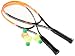 Hudora Speed-Badmintonset HS-22, 2 Schläger, 3 Bälle