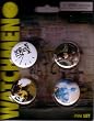 Watchmen Button/Pin Set 4 pack The End is Nigh