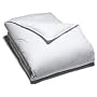 Pike Street 410-Thread Count Supima Cotton European White Goose Down Full/Queen Comforter