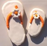 Flip Flop Cookies - Small Daisy