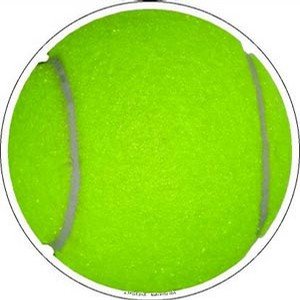 Shopzeus Tennis Ball Magnet