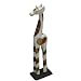 Giraffe Sculpture with Batik Look - Small