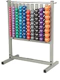TKO Neoprene/Vinyl Dumbbell Rack