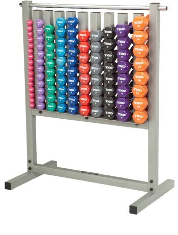 TKO Neoprene/Vinyl Dumbbell Rack