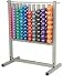 TKO Neoprene/Vinyl Dumbbell Rack
