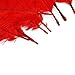 10pcs Home Decor Red Ostrich Feathers