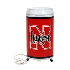 Coola Can Sports Refrigerator/Party Cooler- Nebraska Huskers by Creative Cooling