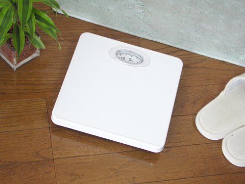Cover image : DRETEC アナログ体重計 ホワイト BS-301WT