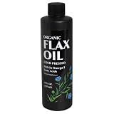 Natures Bounty Organic Flax Seed Oil, Cold Pressed , 8-Ounce Bottles (Pack of 2)