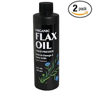 Click here to buy Nature's Bounty Organic Flax Seed Oil, Cold Pressed , 8-Ounce Bottles (Pack of 2) by Nature's Bounty.
