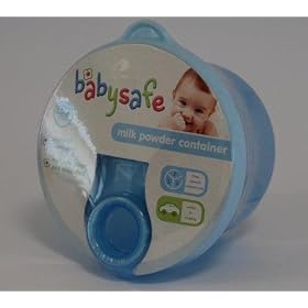 BabySafe Milk Powder Container - Blue