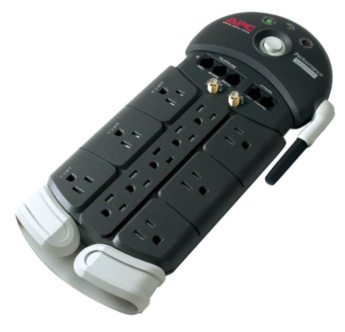 APC PF11VNT3 11 outlet SurgeArrest with Tel2 Splitter Coax and Ethernet Protection