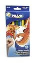 Dixon Prang Presharpened 7-Inch Colored Pencils, 12-Color Set (22120)
