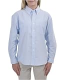Port & Company - Youth Long Sleeve Value Oxford Shirt. YSP30