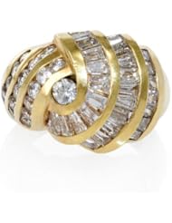 Diamond 14k Yellow Gold Ring