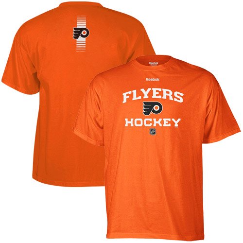 Philadelphia Flyers Reebok Short Sleeve Progression T-Shirt (Large)